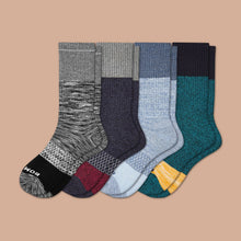 MEN'S TRI-BLOCK CALF SOCKS 4-PACK